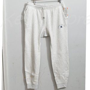 White Men’s Fleece Jogger Hurley